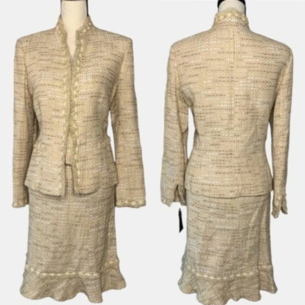 Nipon Boutique Two Piece Skirt Suit Set